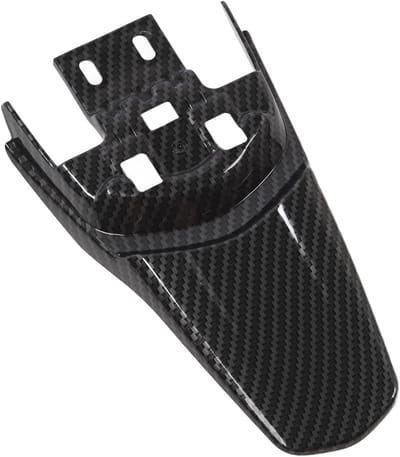 Duurzame Achterspatbordbeschermer van Koolstofvezel voor SurRon Light Bee X S - Bescherming en Stijl voor je Motorfiets