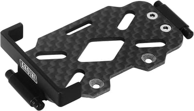 Batterijvak RC Crawler - Batterijhouder - RC Voertuig - Lichtgewicht Ontwerp - 1/18 Schaal - Zwart