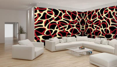 Fotobehang Vlies Abstract | Bruin | GROOT 624x219cm