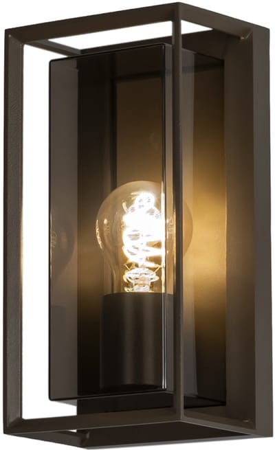 Lumidora Wandlamp 75348 - Voor buiten - ELIN - E27 - Bruin - Kunststof - Buitenlamp - IP54