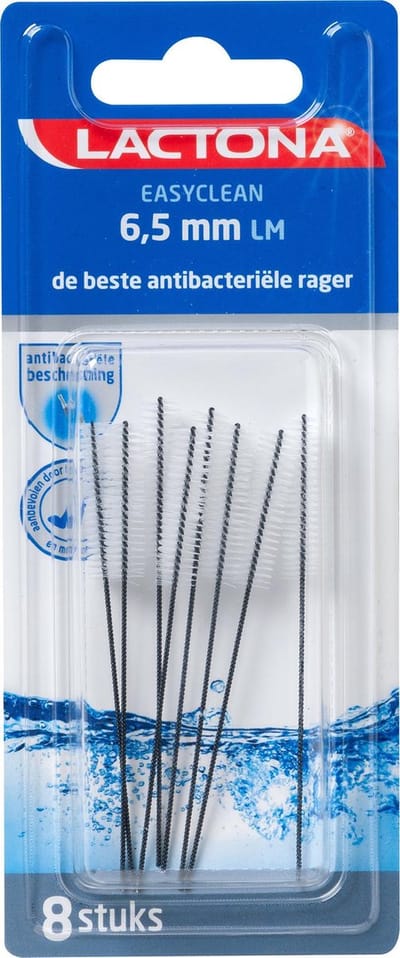 Lactona Ragers Easyclean 6,5 mm M - Tandenrager - 8 stuks