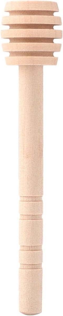 Houten Honinglepel Set van 50 Stuks, Mini Honinglepels voor Honingpotten, Ideaal voor Serveerlepel en Keukenaccessoires