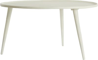 Light & Living Ronde Bijzettafel Babina 68cm - Crème