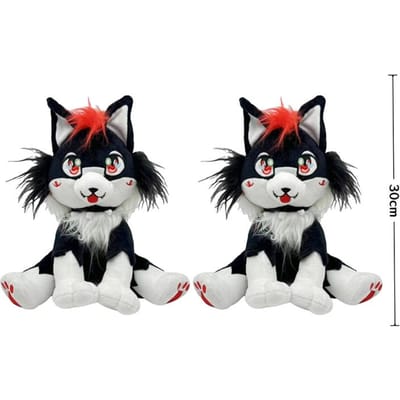 TreasuringU Grote Mama Pluche Speelgoed Schattige Vos Kat Pop Zacht Halloween Kerstcadeau