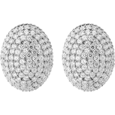 Orphelia Dames 925 Sterling Zilveren Oorbellen - Zilver ZO-5184