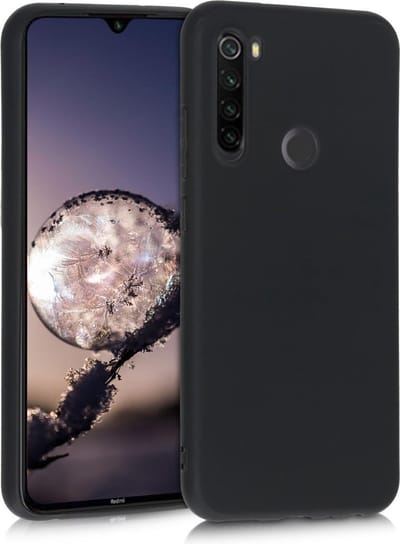 kwmobile telefoonhoesje geschikt voor Xiaomi Redmi Note 8T - Hoesje voor smartphone - Back cover in mat zwart