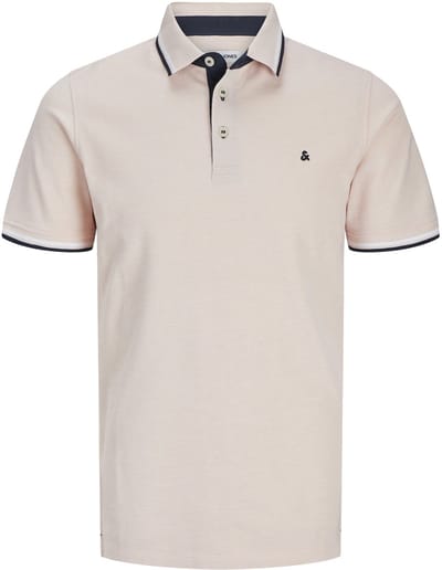 Jack & Jones poloshirt korte mouw roze