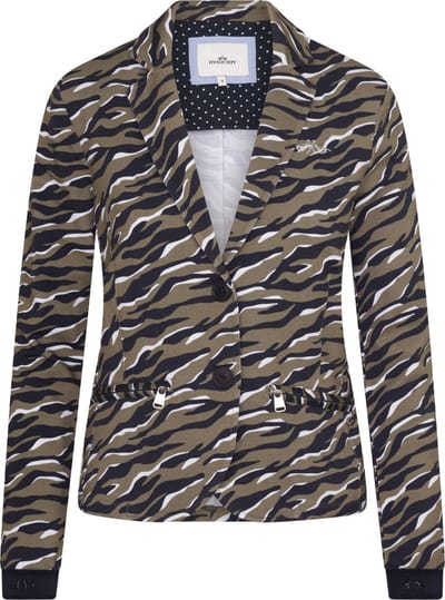 Hv Society - Blazers - Camouflage Green Zebra - M (38)