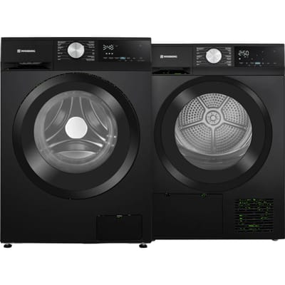 Wisberg WBWM1A4B9NB HygienicSteam + Wisberg WBDR1BB9NB SwiftDry