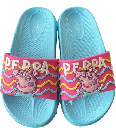 Peppa Pig 3D Slippers - Blauw / Roze - Maat 31/32