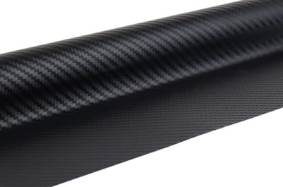 Carbon 3D Autofolie - ZWART 150 x 30cm - wrapfolie