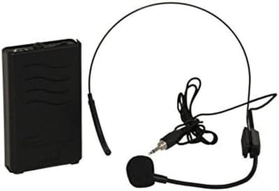 Draadloze Headset Microfoon - Draagbare Zender - Podium Presentaties - 203.5MHz Frequentie