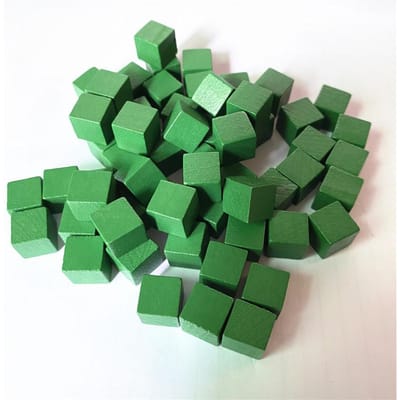 50 Stuks Houten Kubusjes 10 Mm Kleurrijke Dobbelstenen Schakels Haakse Hoek Voor Token Bordspellen Vroege Educatie Gratis Verzending