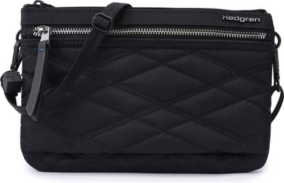 Hedgren Schoudertas Inner City Emma Crossover 3 CMPT RFID New Quilt Black Zwart