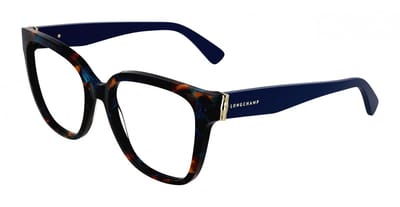 Longchamp LO2745 N Blue brown havana 54/17/140 WOMAN Brilmonturen