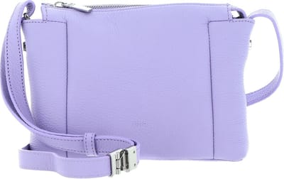 BREE Leren Schoudertas Tana 3 Cross Shoulder Bag Smoky Lavender Paars