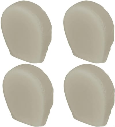 Bandenhoezen Set - Wielbeschermers - Banden Beschermen - Waterdicht Stofdoek - 4 Stuks - Beige