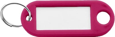 Sleutellabels Roze / Pink- 100 stuks