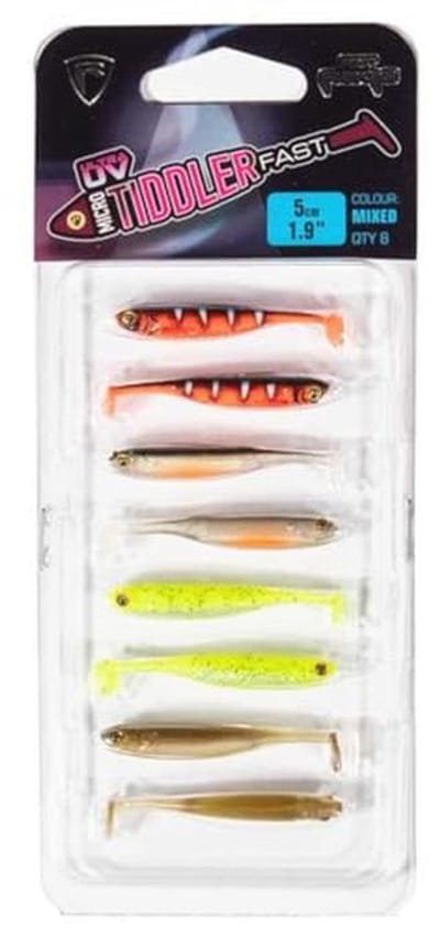 Klein UV Micro Triddler Snel 4cm - Set van 8 Mix Kleuren