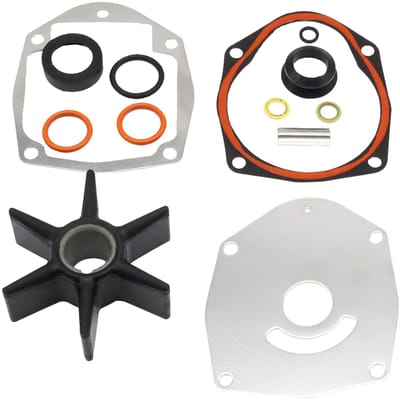 TEKROA® Reparatieset voor buitenboordmotorwaaier - Boottoebehoren - Toepasselijke modellen: 43026T8, 43026Q06, 8M0100526 - Duurzaam