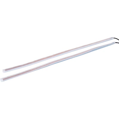 Dynamische Knipperende LED Richtingaanwijzer Lamp Dagrijverlichting IJzig Blauw Geel Tweekleurig 60cm 23,6 inch white