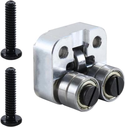 Geleiderolset Lintzaag - Zaagonderdeel - Nauwkeurig Zagen - Stabiele Staalconstructie - 295 x 33 mm - Zilverkleurig