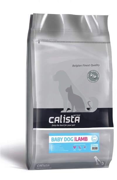 CALISTA - Droogvoer voor Puppies - Lam - Natuurlijk & Volwaardig - Ondersteunt Groei & Spijsvertering - 12 kg
