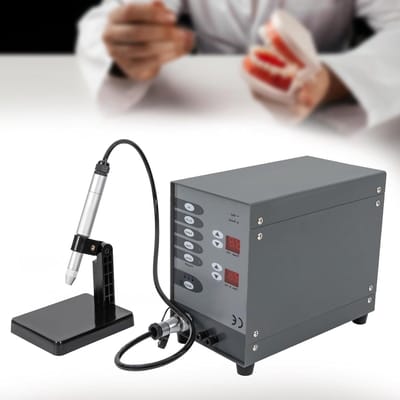 Puntlasapparaat - Lasmachine - Metaal Bewerken - Compact Ontwerp - 28 cm - Grijs