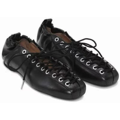 comfortabele dames ballerina platte schoenen lente zomer casual vetersluiting ronde neus comfortabele damesschoenen dames loafers 35 black