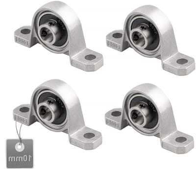 Solidchoice - Set van 4 Duurzame Staalager met Bevestigingsring voor 3D Printers