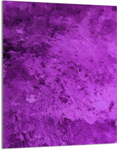 TMK ArtDeko - Snijplank - 40x52 cm - Glas - Fioletowa