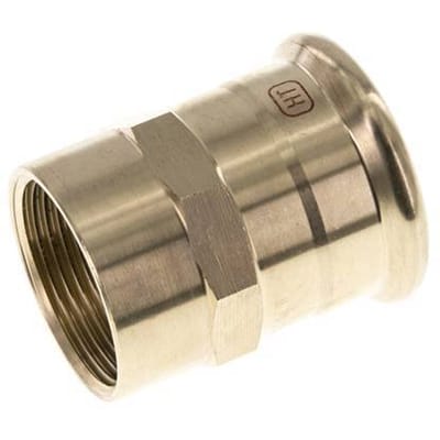 Perskoppeling - 42mm & Rp 1-1/4'' Persmof - Koperlegering