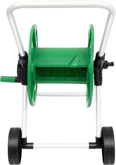 Slangwagen 50 m - Slanghaspel - Tuin Water Geven - Hoge Stabiliteit - 50 Meter Capaciteit - Groen