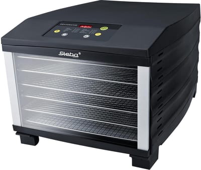 Steba ED6 - Elektrische Droogautomaat 37x30cm - 6 lagen - timer - LED display - BPA vrij