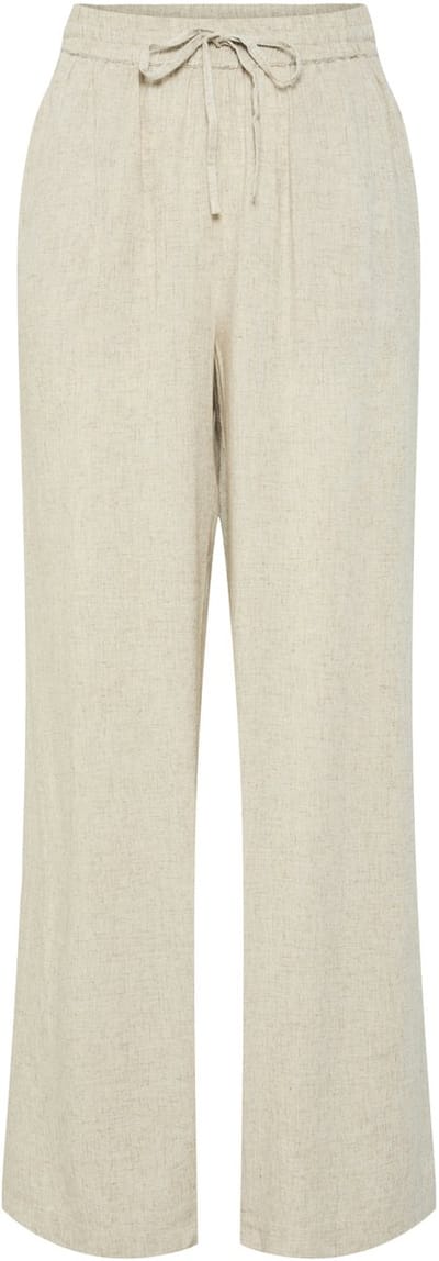 Pieces Wide leg broek PCPIA LINNENMIX