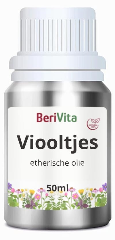 Viooltjes Olie 50ml - Pure Etherische Olie - Maarts Viooltje - Essentiële Olie