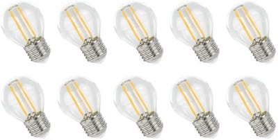 Spectrum LED Lamp E27 1W 230V - 110 Lumen - 4000K Neutraal wit - Natuurlijk licht - Energiezuinig - 10 stuks