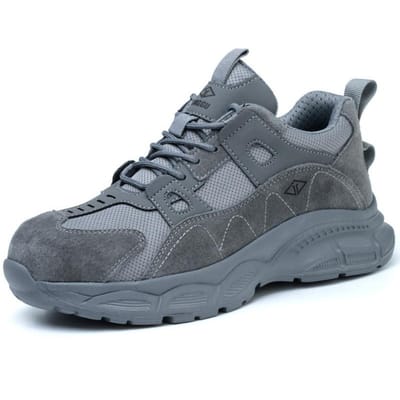 Lichtgewicht Werkveiligheidsschoenen Dames Heren Veiligheidslaarzen Anti-verplettering Werksneakers Stalen Neus Schoenen Onverwoestbare Beschermschoenen 36