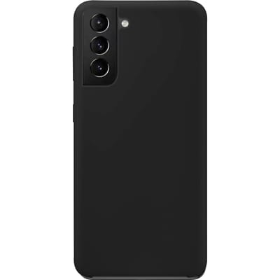 Samsung Galaxy S21 Plus Siliconen Back Cover - Zwart