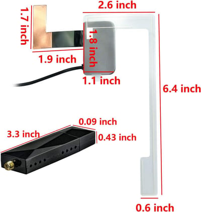 DAB/DAB+ Digitale Radio Ontvanger met USB voor Android Autoradio's