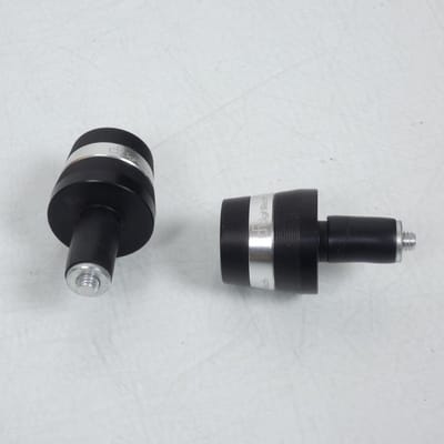 Paire embout guidon noir alu Lightech pour moto Yamaha 1000 MT-10 2016 à 2022 KTM310NER Neuf