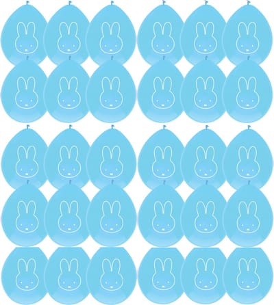 30 x Ballonnen Nijntje Blauw - Jongen