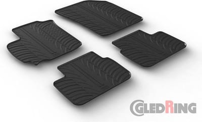 Gledring Rubbermatten passend voor Suzuki Swift 5-deurs 2010-2017 (T profiel 4-delig)