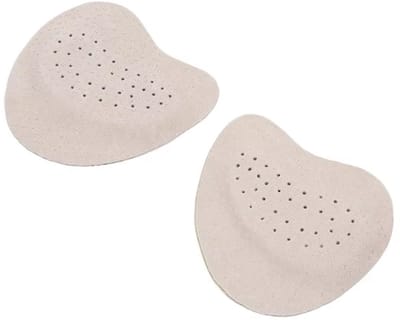 Voorvoet Pads Hoge Hakken – Antislip Inlegzolen voor Sandalen – Zelfklevende Voorvoet Kussens – Pijnverlichtend Teen Support – Schokabsorberende Schoen Inserts – Paar - creme
