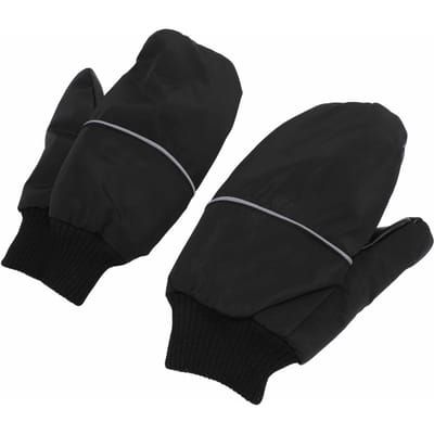 Donshandschoenen Waterdicht Anti-slip Ademend Winter Thermisch Warm Sneeuwhandschoenen voor Buitenactiviteiten Zwart zwart