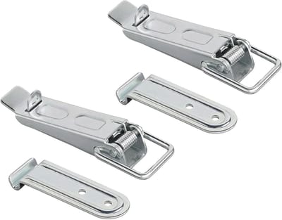 Spanband Sluiting - Excentrische Sluiting - Koffers Sluiten - Hoge Draagkracht - 92 x 30 mm - Zilverkleurig