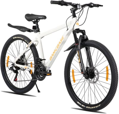 Bamcbase Sedona voorvering mountainbike - 26" - aluminium frame - 21 versnellingen - Wit