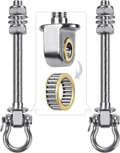 Swing Haken Hangmat Plafond - Heavy Duty Ophangset Bevestigingsset Haken