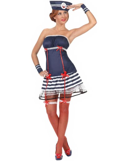 Sexy marinierskostuum voor volwassenen - Verkleedkleding - XS/S