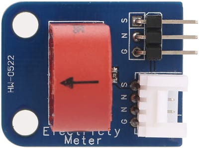 AC-stroomtransformator-stroomsensormodule 0-5A 3p/4p-interface
